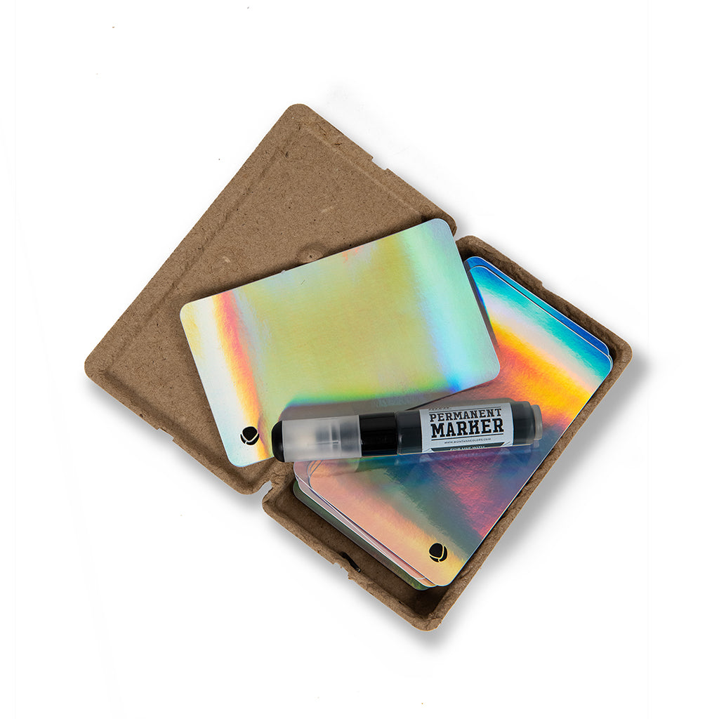 WTF PERMANENT STICKERS 50 UNIDADES