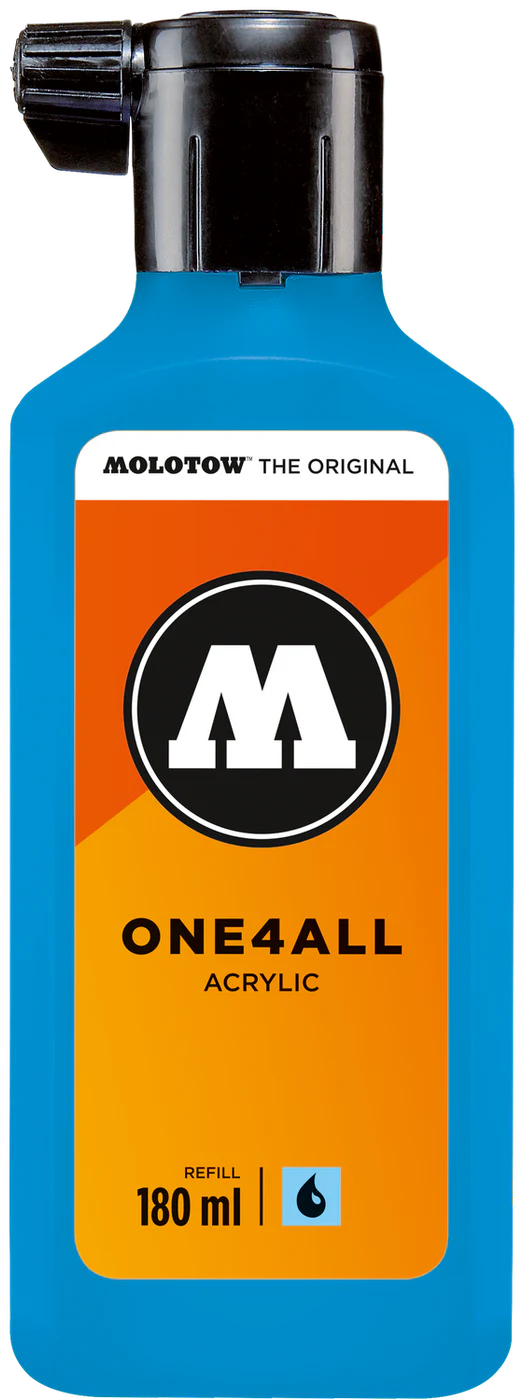 Pintura Acrílica Molotow Refill 180 ml