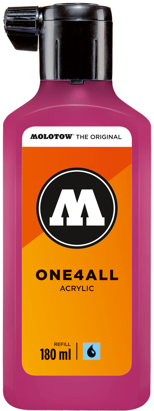 Pintura Acrílica Molotow Refill 180 ml