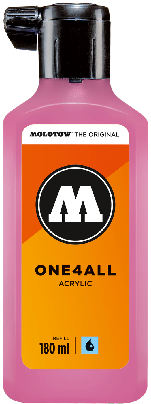 Pintura Acrílica Molotow Refill 180 ml