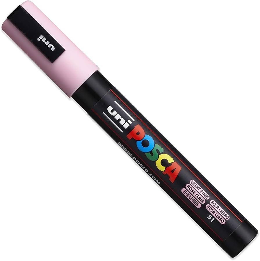 POSCA Marcador Acrilico Individual - 3M