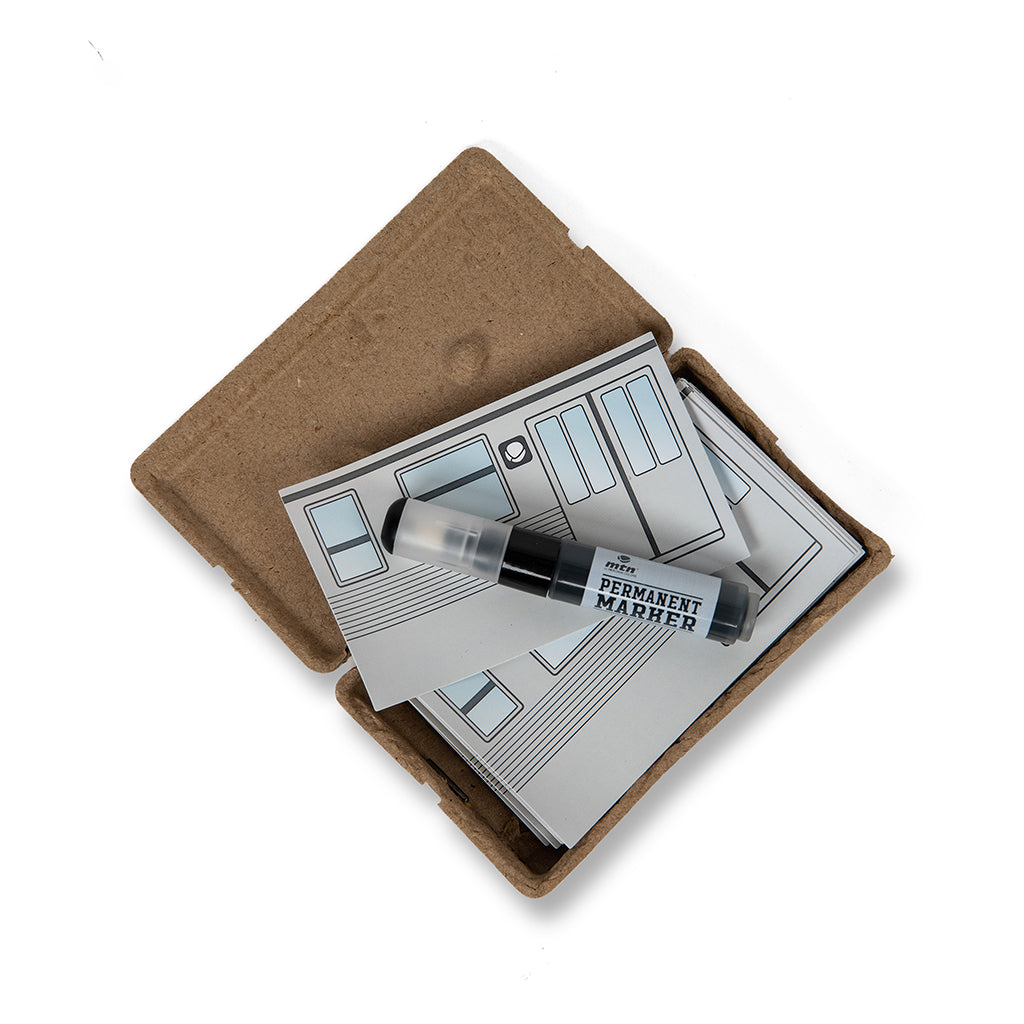 WTF PERMANENT STICKERS 50 UNIDADES