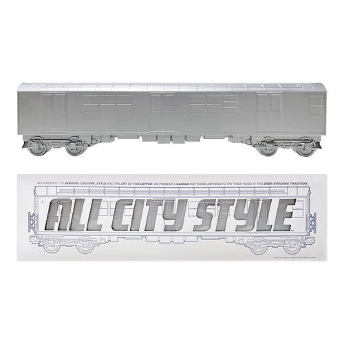 All City Style Silver Train 20" Figure